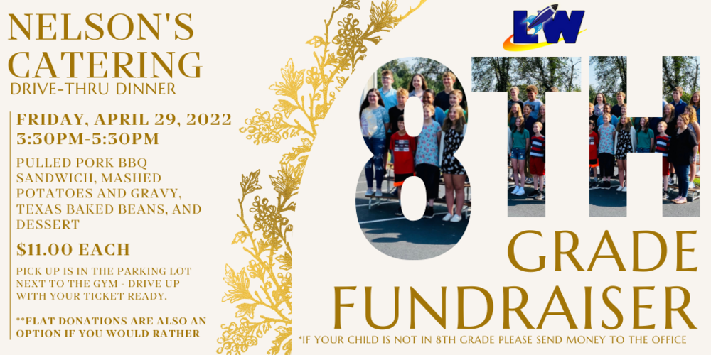 8th Grade Fundraiser 2022